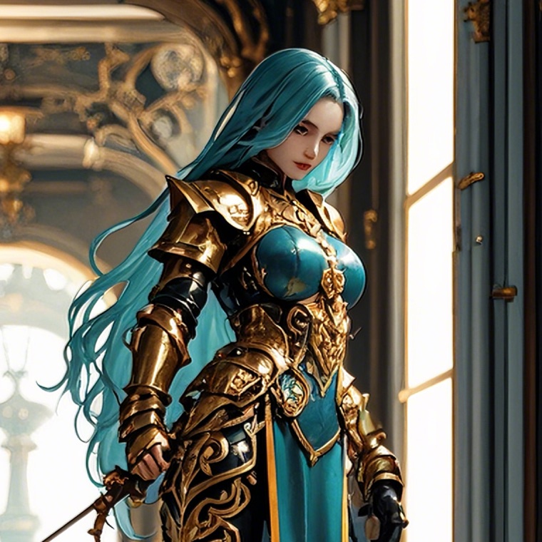 Xiaoyi, a legendary armored Goddess Area hero